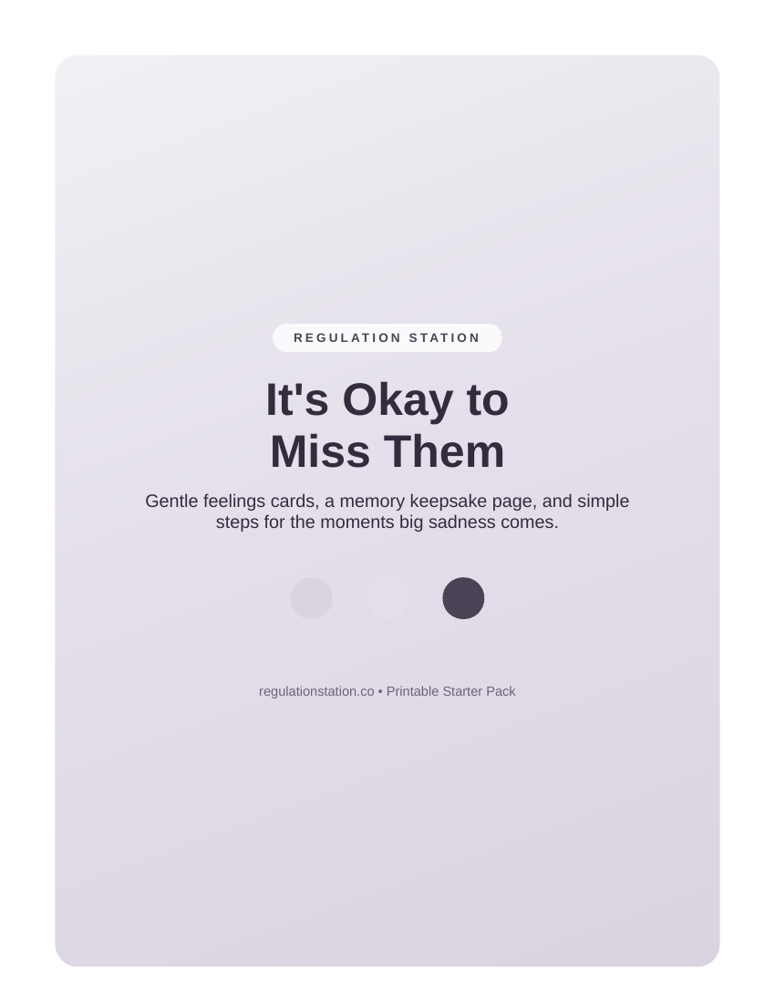 It's Okay to Miss Them cover