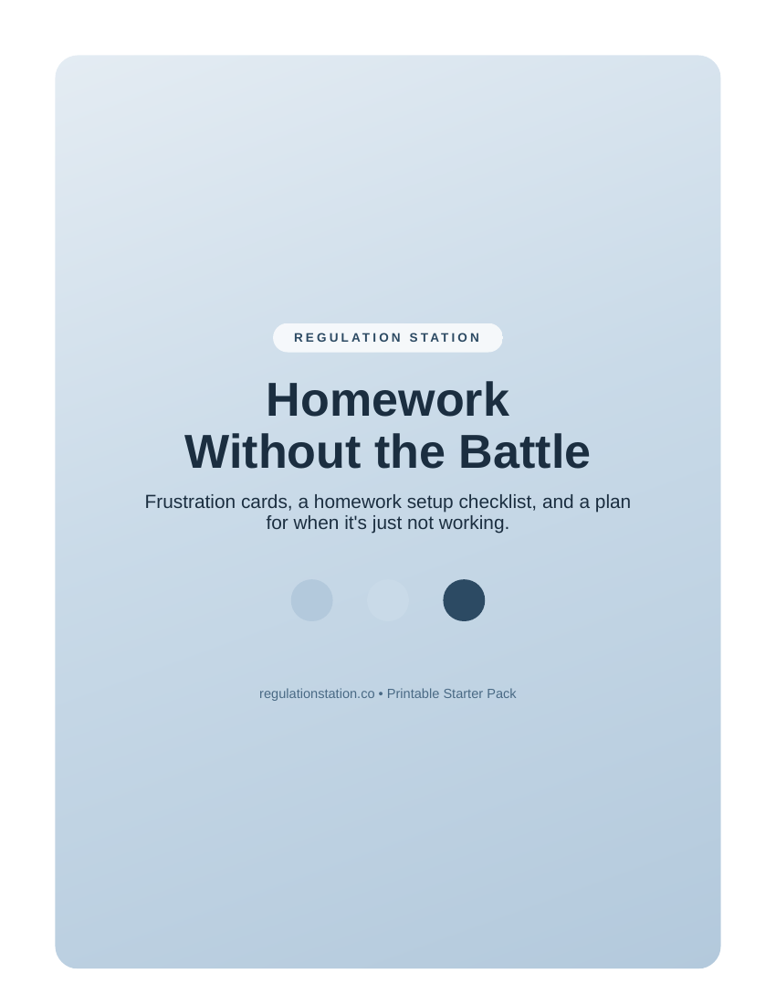 Homework Without the Battle cover