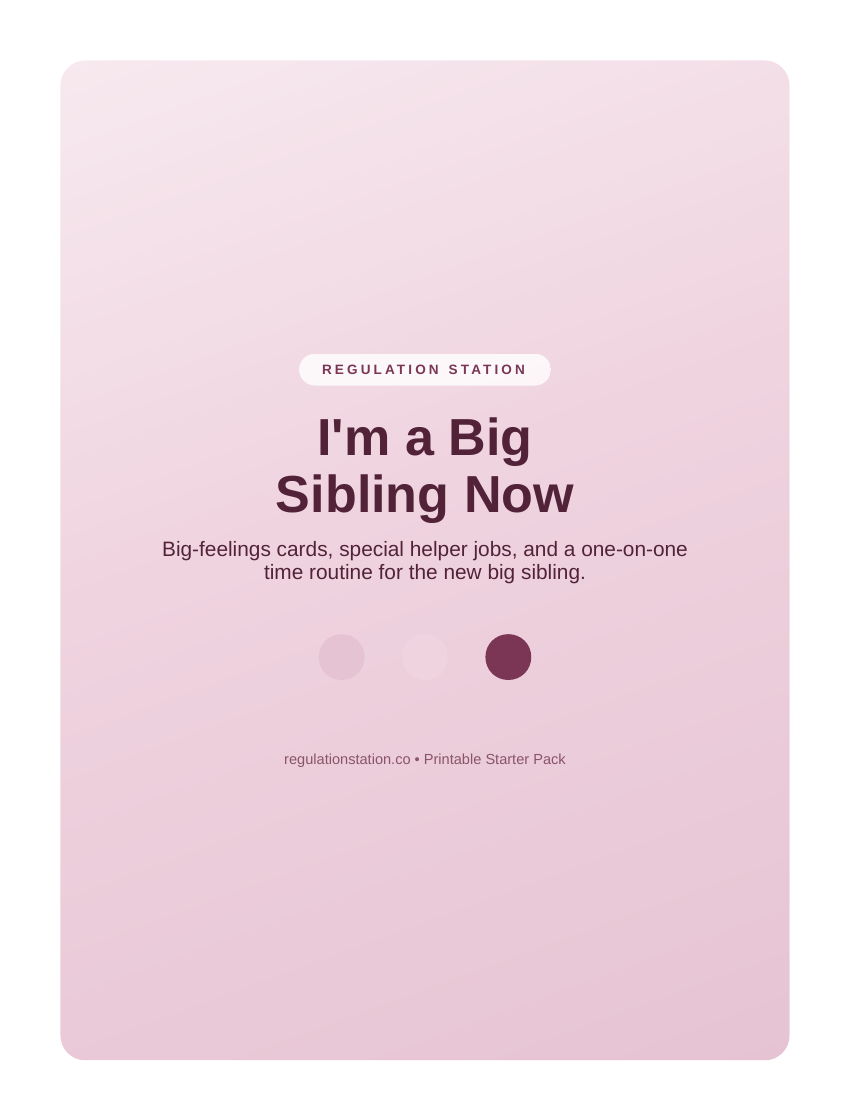 I'm a Big Sibling Now cover